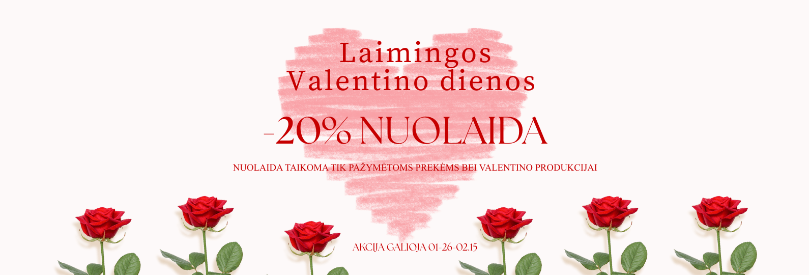 Valentinas 20%