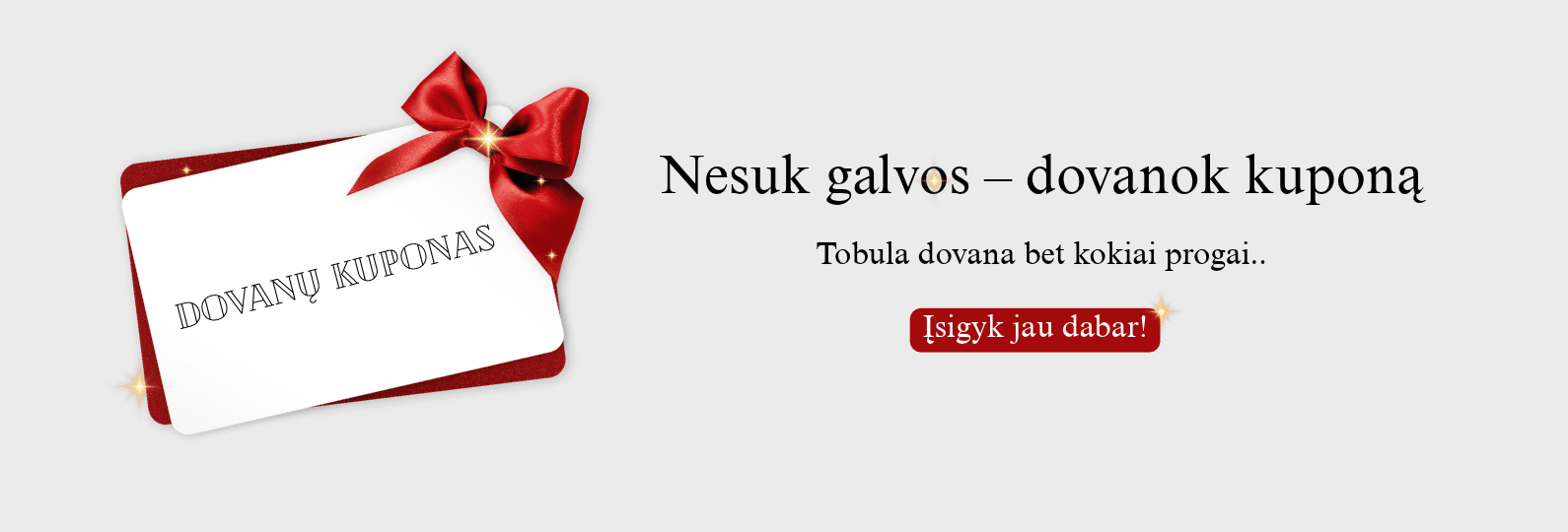Dovanų kuponas
