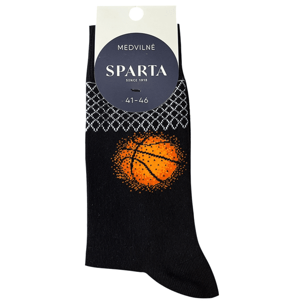 Vyriškos medvilninės kojinės KREPŠINIS 