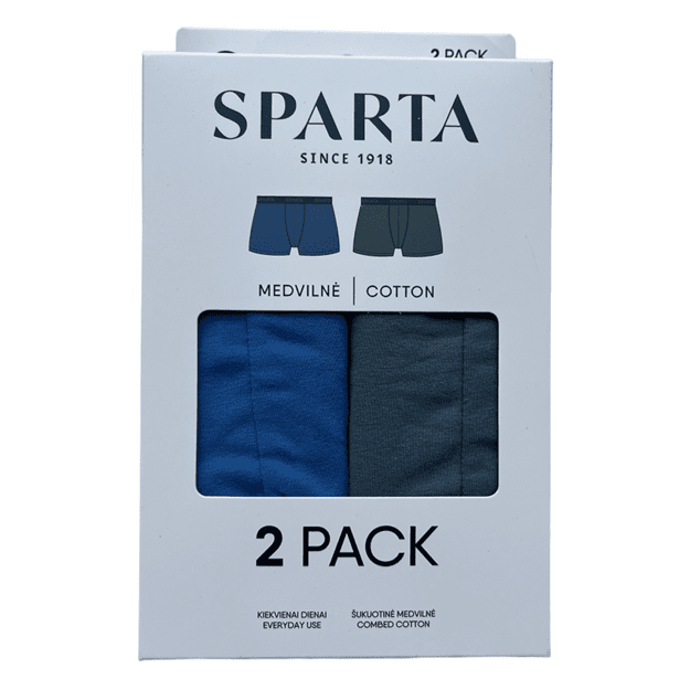 Trumpikės vyrams Cotton by Sparta-2 pack