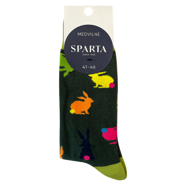 Vyriškos medvilninės kojinės ZUIKIAI