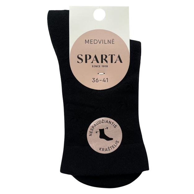 Moteriškos kojinės su nespaudžiančiu krašteliu 