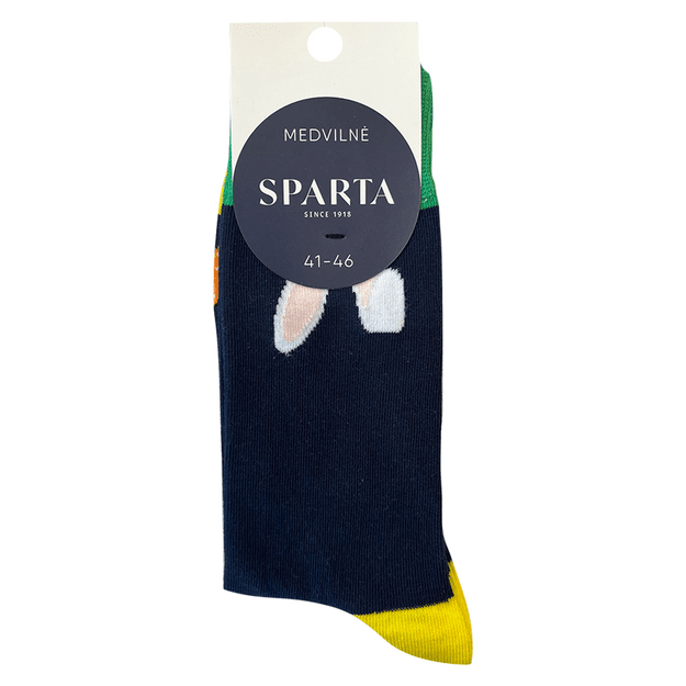 Vyriškos medvilninės kojinės ZUIKIS IR MORKA