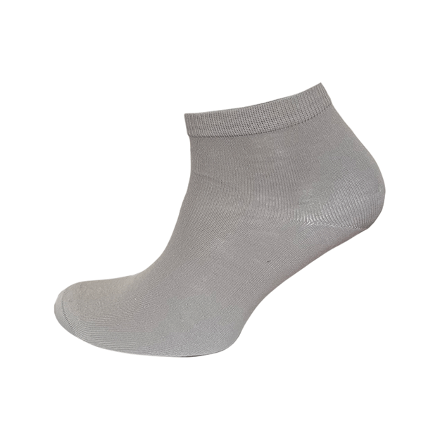 Vyriškos trumpos medvilninės kojinės GREY