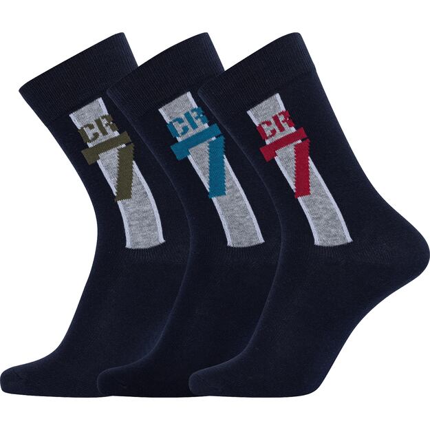 Cristiano Ronaldo CR7 vaikiškos ilgos kojinės, 3 poros