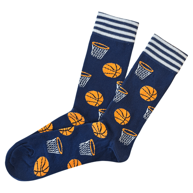 Vyriškos medvilninės kojinės KREPŠINIS