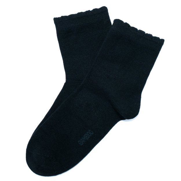 Moteriškos kojinės BAMBOO BLACK