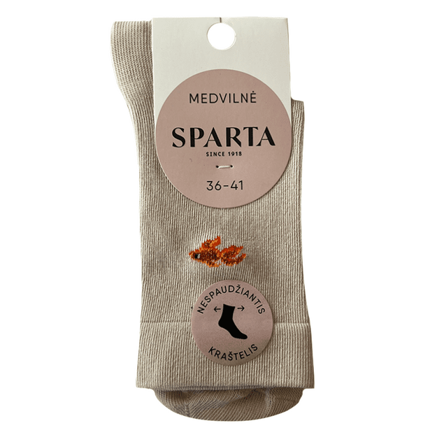 Moteriškos kojinės su nespaudžiančiu krašteliu 