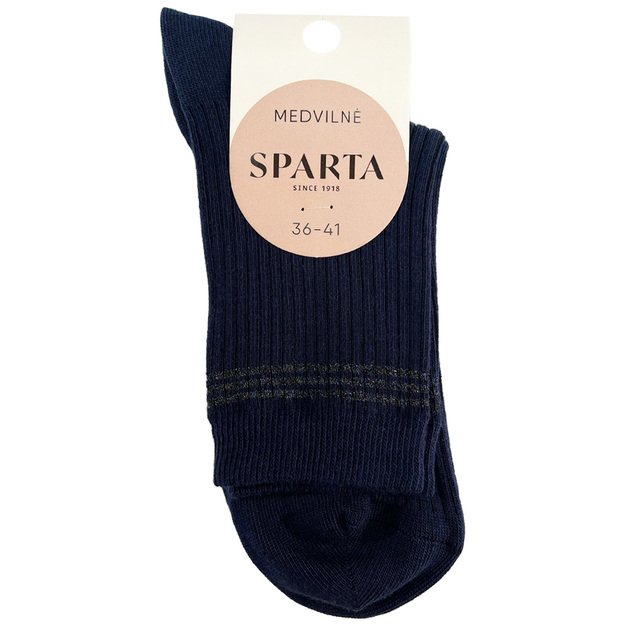 Moteriškos medvilninės kojinės STRIPE 