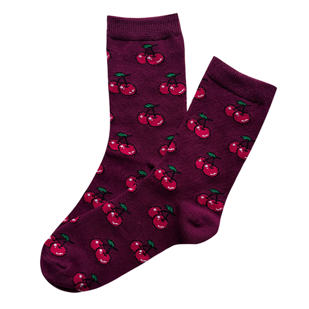 Medvilninės kojinės VYŠNIOS