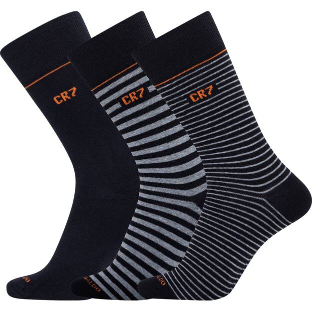 Cristiano Ronaldo CR7 vyriškos ilgos kojinės, 3 poros