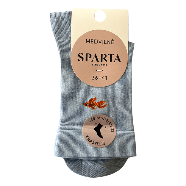 Moteriškos kojinės su nespaudžiančiu krašteliu 