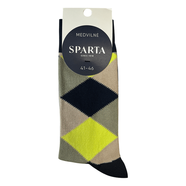 Dryžuotos vyriškos kojinės