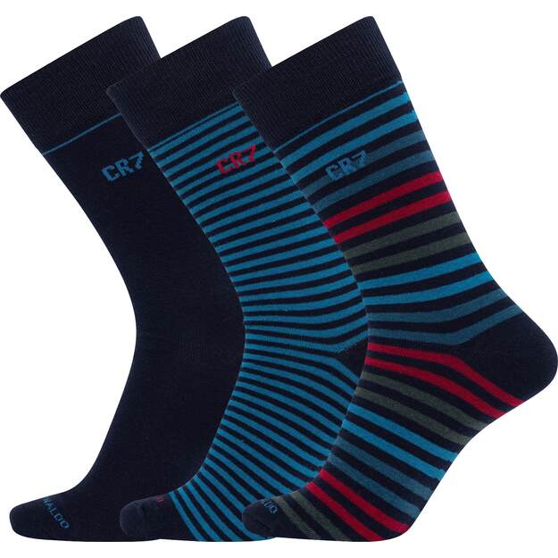 Cristiano Ronaldo CR7 vyriškos ilgos kojinės, 3 poros