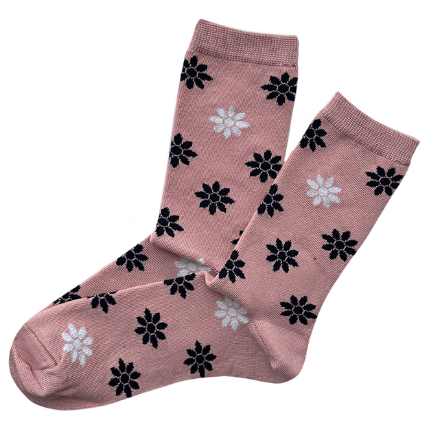 Moteriškos kojinės GĖLĖS