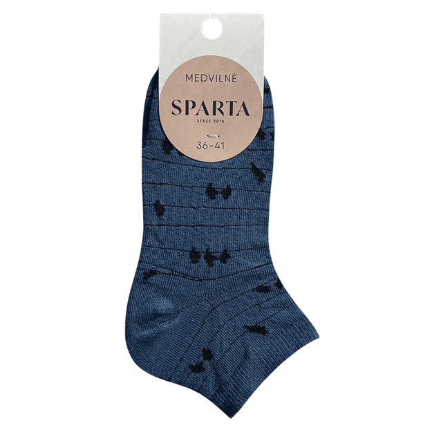 Trumpos kojinės PAUKŠČIAI ANT LAIDO