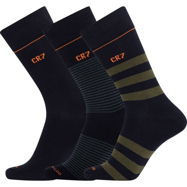 Cristiano Ronaldo CR7 vyriškos ilgos kojinės, 3 poros