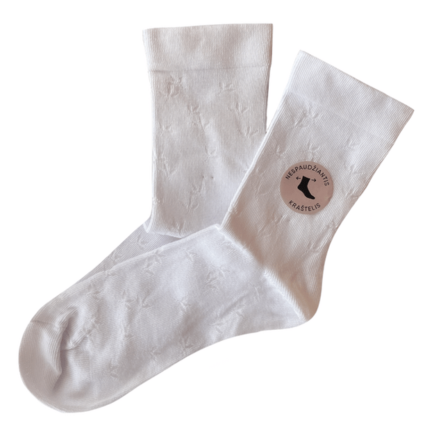 Moteriškos kojinės su nespaudžiančiu krašteliu 