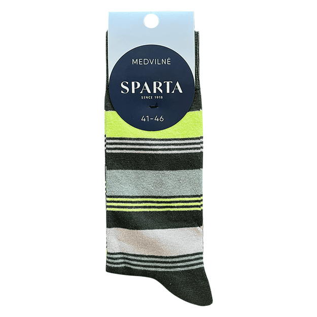 Dryžuotos vyriškos kojinės